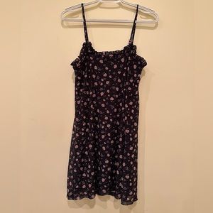 No Comment NY-LA Black Floral Dress